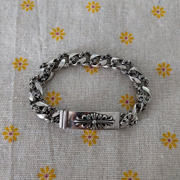 Chrome Hearts Chain Bracelet - Picture 1 of 8